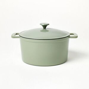 Figmint - 7.5qt Enamel Dutch Oven Sage Green - Figmint Green